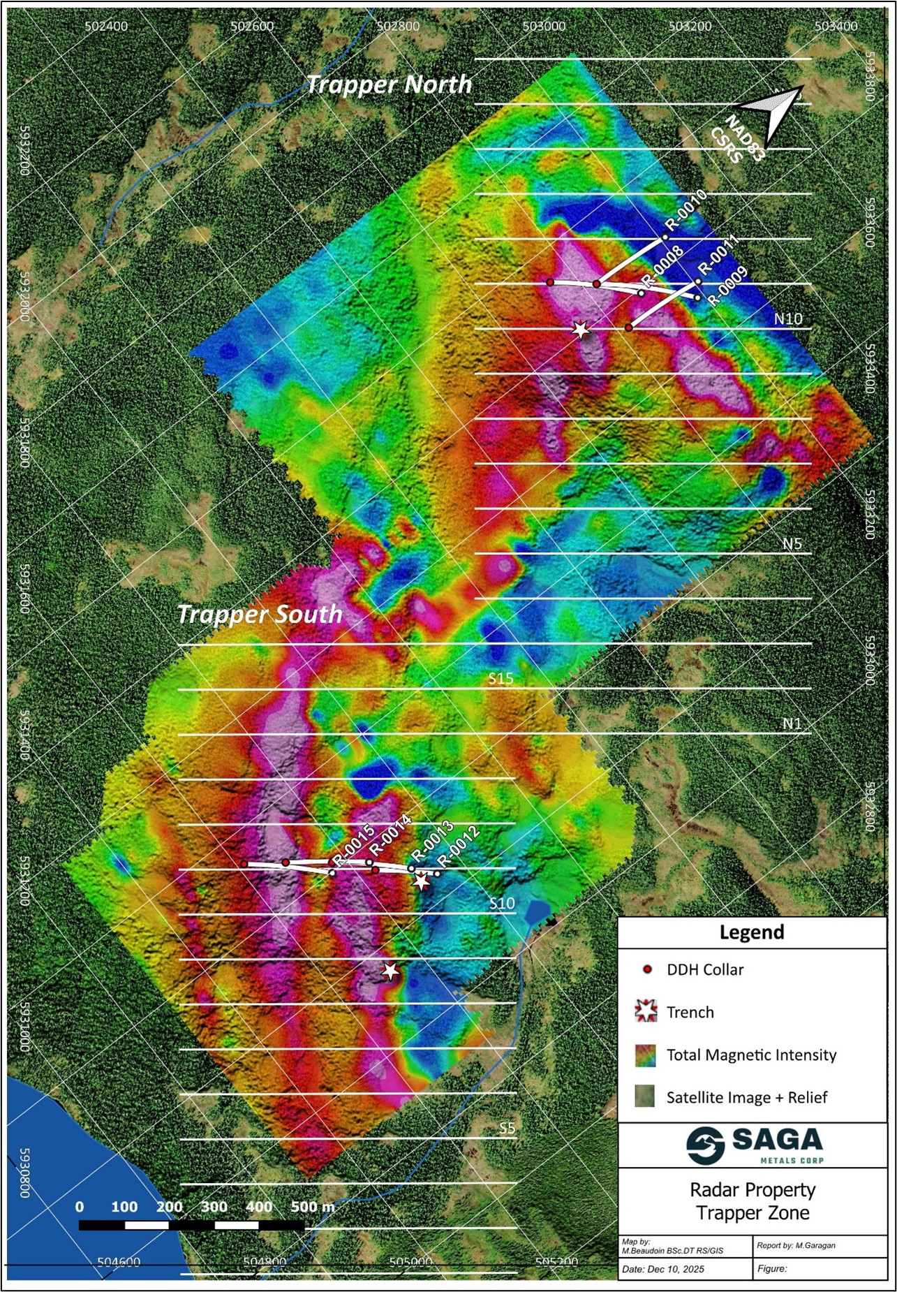 saga-metals-defines-key-structural-geology-at-trapper-south-&-provides-corporate-update