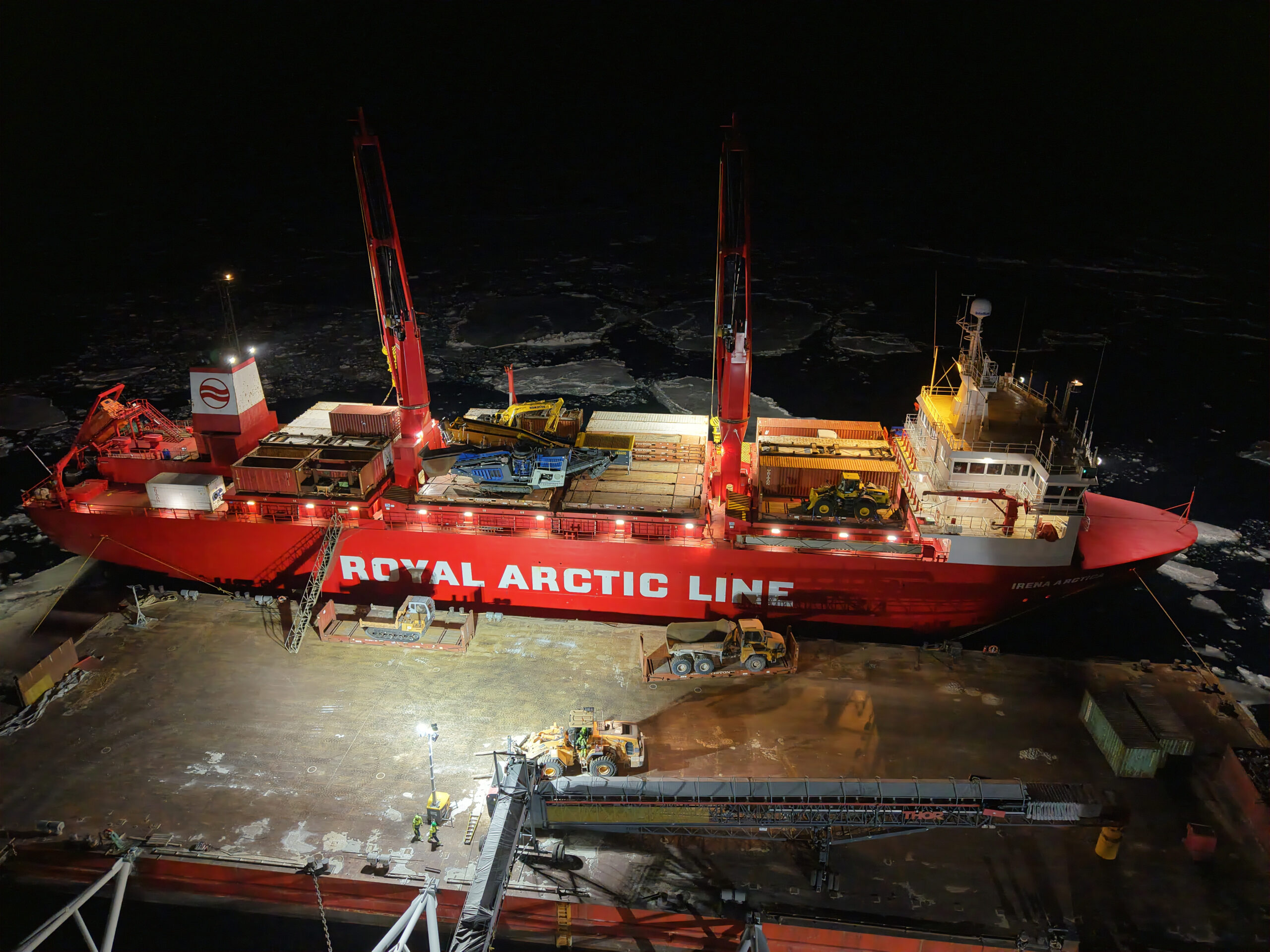 Lumina Greenland to Nearly Double Mining Operations with New Equipment Delivery 