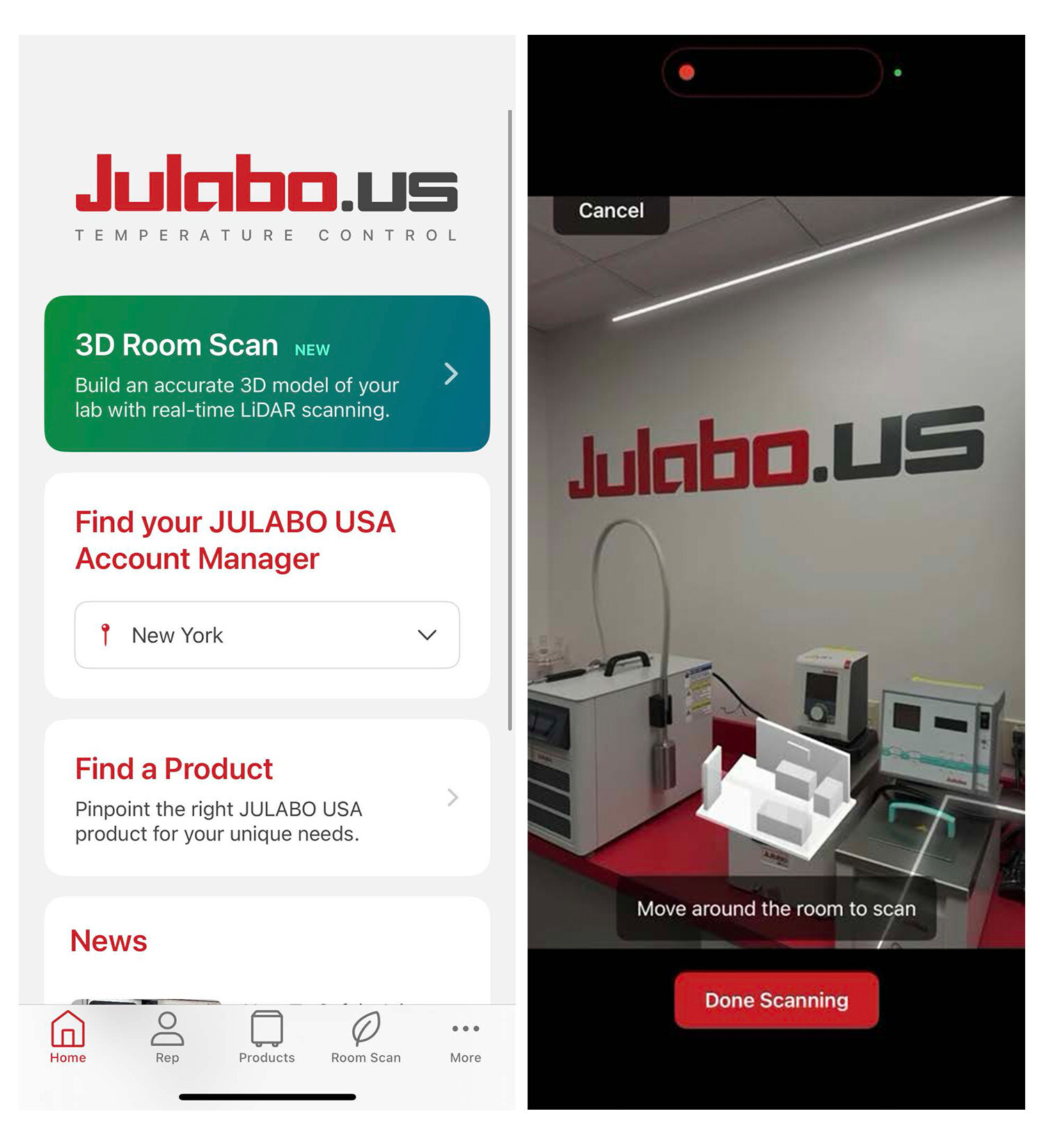 julabo-usa-app-first-to-integrate-lidar-technology-ensuring-safe-refrigerant-use-in-labs