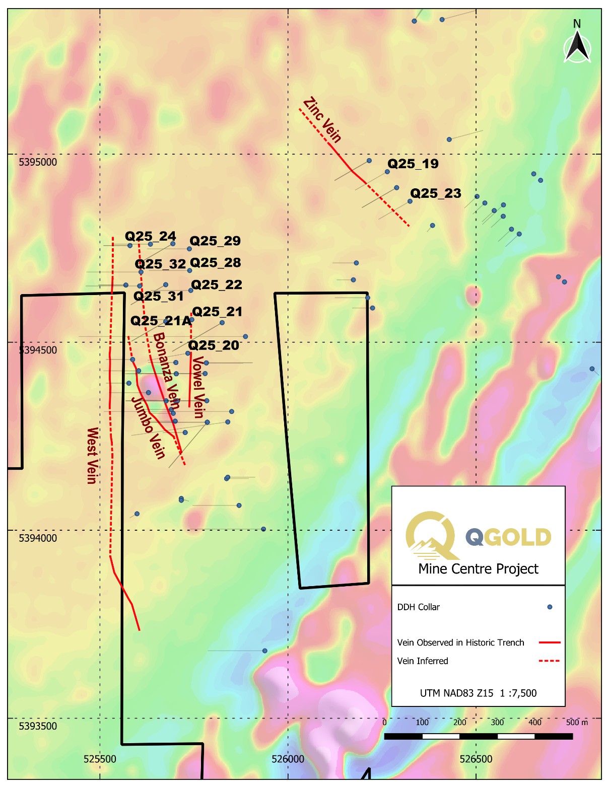 qgold-reports-results-from-its-drilling-campaigns-at-its-mine-centre-gold-project