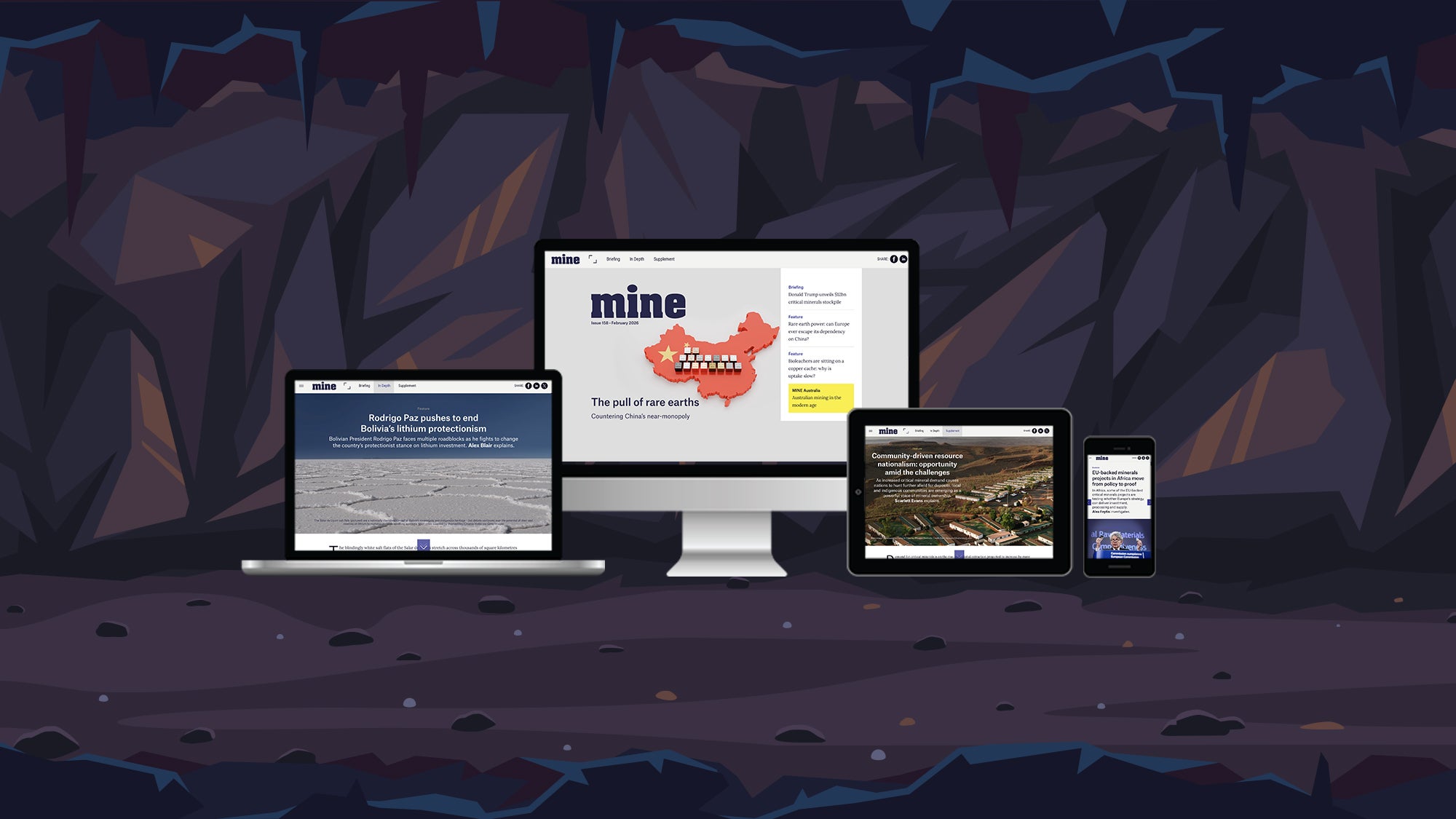 The pull of rare earths: new issue of MINE out now!