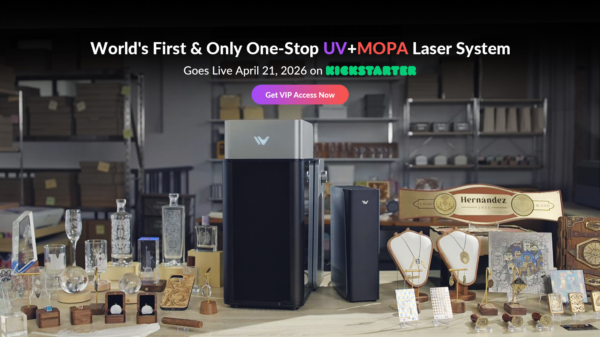 wecreat-launches-lumos-ultra-on-kickstarter:-the-world’s-first-&-only-one-stop-6w-uv-+-60w/100w-mopa-laser-system